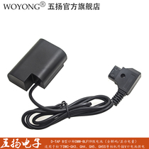 Five-Jan WOYONG D-TAP turns BLF19 fake battery GH4 GH5S camera external to V-type mouth battery powered