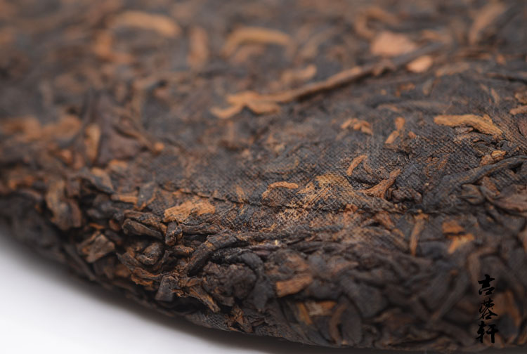 普洱茶叶熟茶饼中茶绿印90年代7592昆明干仓普洱熟茶老茶包邮