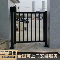 Aluminum Villa into the home aluminum alloy electric small door telescopic door access door courtyard door intelligent pedestrian advertising small door