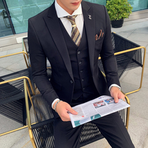 Summer new suit suit male handsome youth Korean version tide student casual business slim suit jacket