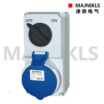 Jinnai electrical supply MAJNIKLS mechanical interlocking socket with open belt mechanical interlocking MXS-J134-6