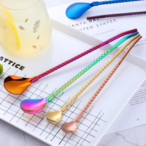 ins Net red 304 stainless steel straw creative environmental protection can be recycled colorful straw outdoor portable straw