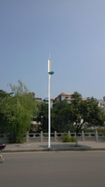 Light pole shape beautification antenna
