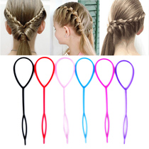 Korean version of childrens hair needle braided hair hair stick female baby hair knitting machine pattern plate hair hairdressing tool