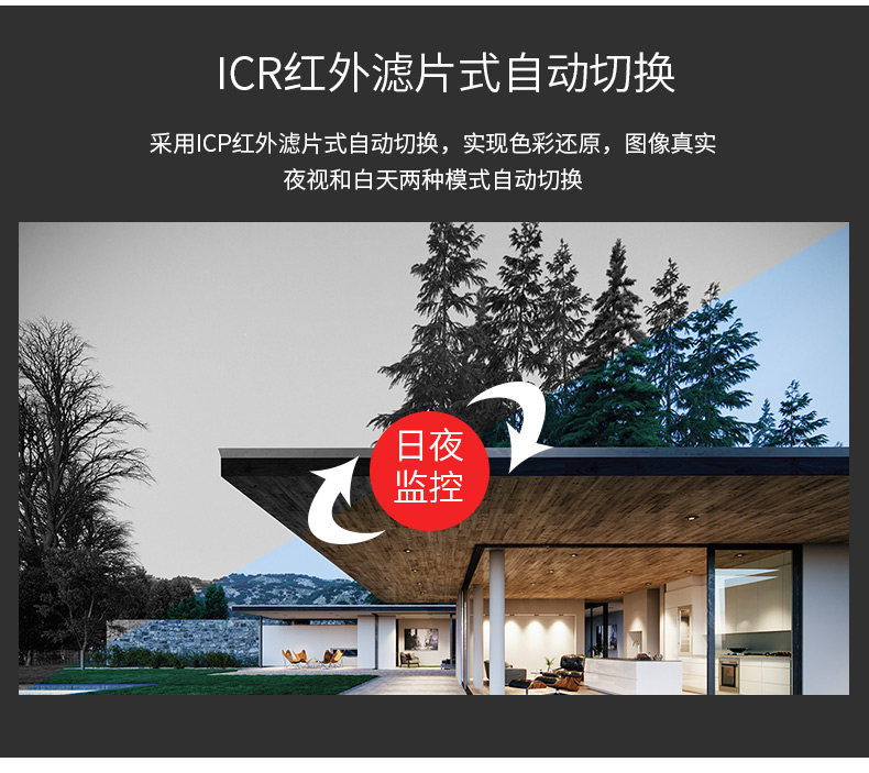 IP-камера 大华400万星光红外枪机网络录音摄像头 dh-ipc-hfw2433dm-a-i4-v4 Dahua