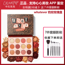 Official coloupop Carla bubble colorpop eye shadow whatever BAO WEN Rose disc Carleka