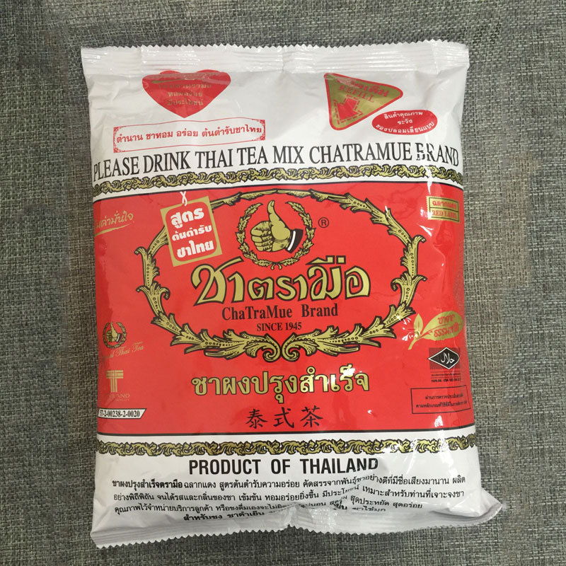 手标泰式红茶400克泰式奶茶原料奶茶粉泰国进口手牌红茶粉_7折现价25.