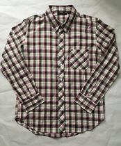 New goods tailstock PHIGVEL MAKERS MFG MENS GRID SHIRT CASUAL LINEN