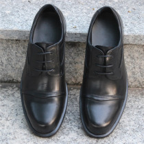 Foreign trade mens shoes genuine leather original single business positive dress headstock Bull Leather Casual Shoes Triple joints Inron Fine with leather leather tail stock