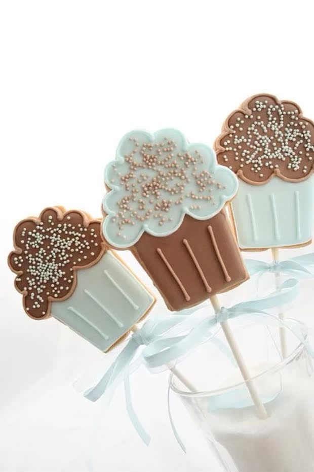 李奥斯汀翻糖棒棒糖限上海地区可来图定制