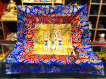 Thick Tibetan Buddhist supplies Tibetan tablecloth tablecloth curtain curtain decoration 1 2 meters custom-made