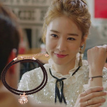 Ghost Liu Renna the same couple bracelet a pair of couples sterling silver lion lion Korean drama niche design gift