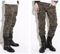 Camouflage jeans motorcycle racing off-road crash pants motorcycle riding pants with protective gear