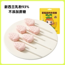 Nest Small Sprout High Calcium Cows Milk Rod Full Fat Milk Powder Xylitol Stick Candy No Added Cane Sugar Small Package 6 Packs