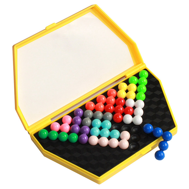 nibobo 智力玩具 智力魔珠智慧金字塔482题目 儿童礼物 保证