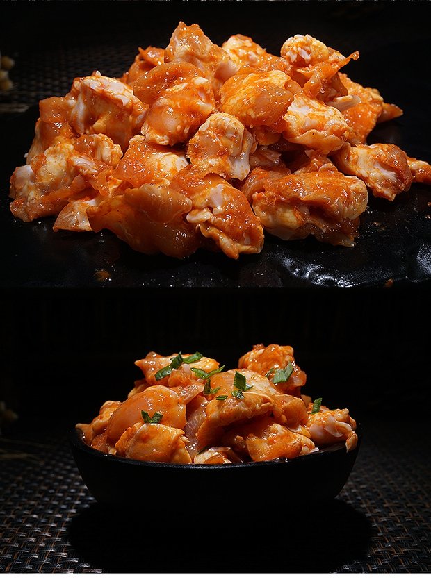 掌中宝 膝下黄金鸡软骨 腌制鸡脆骨 烧烤食材 家庭方便菜 248克