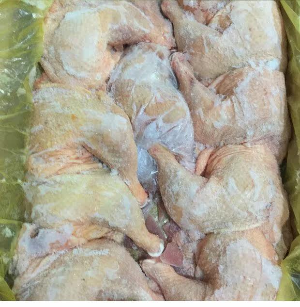 冰冻鸡边腿 生鸡边鸡 鲜冻鸡边腿 冷冻急冻鸡边腿10.