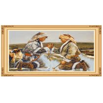 Mongolian Erdente Tapestry 150#250cm Minority Characters