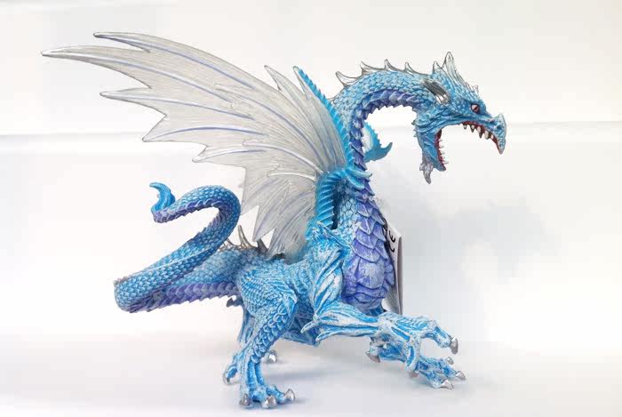 原装正品safari飞龙 冰龙10145 神话类精品模型玩具现货包邮特价