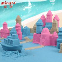 Mingta Space force sand kindergarten handmade colored clay boy girl beach mold Childrens educational toys