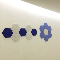 Color felt self-adhesive classroom kindergarten decoration jewelry gallery Background wall sticker display Message announcement publicity column