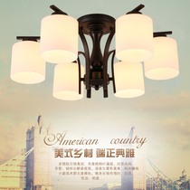 New European modern simple bedroom dining room lamp Atmospheric living room lamp American ceiling lamp Atmospheric living room lamp