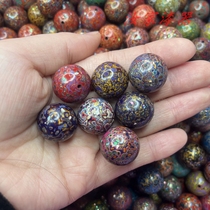 (Rujia Lacquerware) Intangible Cultural Heritage Large Lacquer Loose Beads Welfare DIY Jewelry Factory Outlet