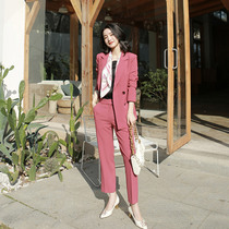 Zhang Nianen Customized workplace name Yuanyuan Fan ol High-end suit jacket civil servant Interview Career dress Suit Women