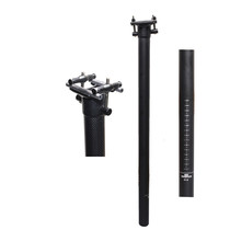 No mark large size folding car sitting pipe full carbon fiber seat pipe sitting pole heaver sitting pipe 31 8 33 9 34 9