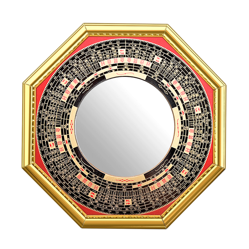 八卦镜凸镜家用门口太极平面阴阳镜