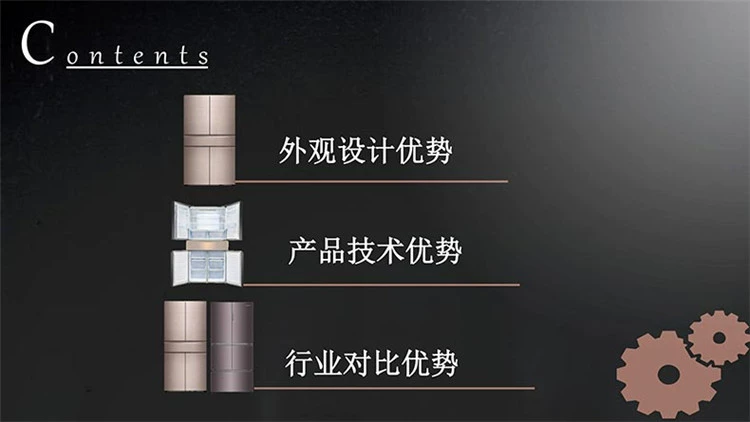 Tủ lạnh Rongsheng Pháp nhiều cửa Chữ Trung Quốc năm cửa chuyển đổi tần số làm mát bằng không khí không đóng băng BCD-516WKK1FPGA Model chính thức - Tủ lạnh