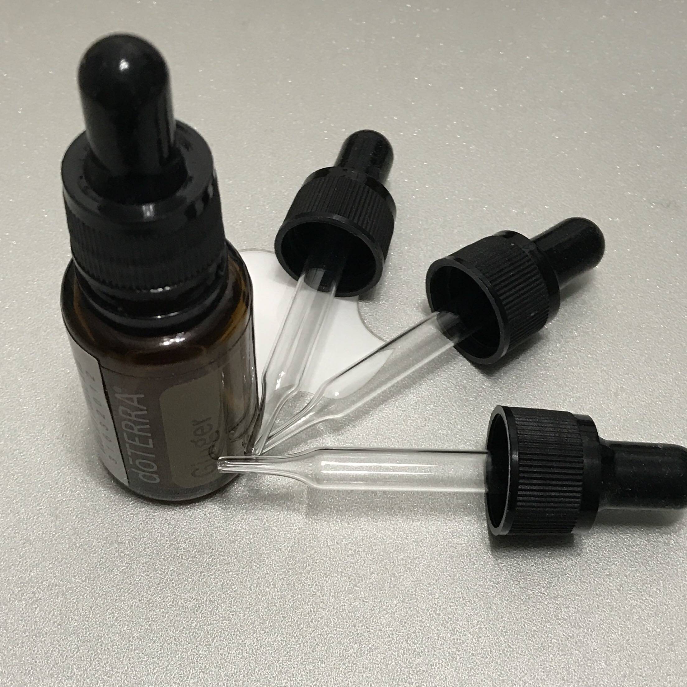 现货 多特瑞精油滴管 玻璃滴管15毫升专用 精油瓶滴管 尖头