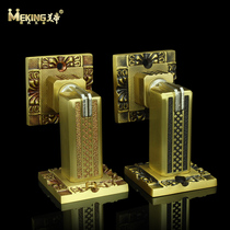 American Emperor pure copper door suction Luxury villa door suction door door door stall door bumper thickened strong magnetic