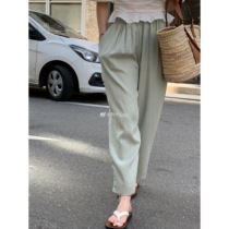 Handai Chic summer chao needs high quality easy to wear loose color and good looking casual pants