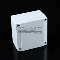 Aluminum die-casting sealing box Square metal outdoor junction box Instrument case 43#: 100*100*60 mm