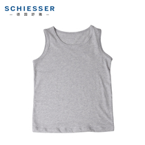 Shuya childrens underwear boy vest 37-13501v Germany Shumei cotton cotton bottomed wide shoulder childrens vest