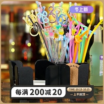 Multi-purpose tissue sucker box Bar Bar Bar Bar supplies black plastic paper towel box multifunctional tissue box