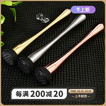 Stainless steel pounded popsicle bar cocktail mash crushers special ice hammer lemon mint leaf hammer