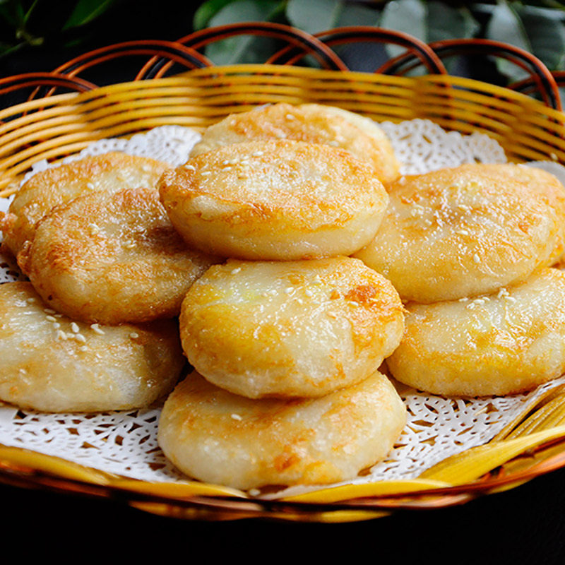 宁波特色糯米块年糕团 拉丝糍粑粑400g包邮送