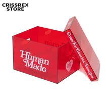 Domestic spot HUMAN MADE GDC Acrylic joint new transparent red acrylic containing box