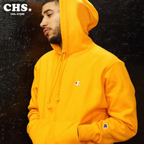 Special clearance spot Champion double standard small C color label embroidery LOGO hooded loose men and women tide sweater