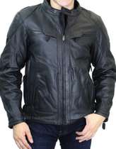 19906 Magic Domain Harley Mens FXRG Waterproof Cycling jacket leather United States