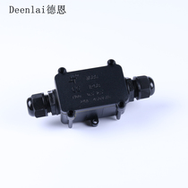 Supply Deenlai waterproof junction box IP68 waterproof grade sunscreen UV outdoor lamp with end junction box