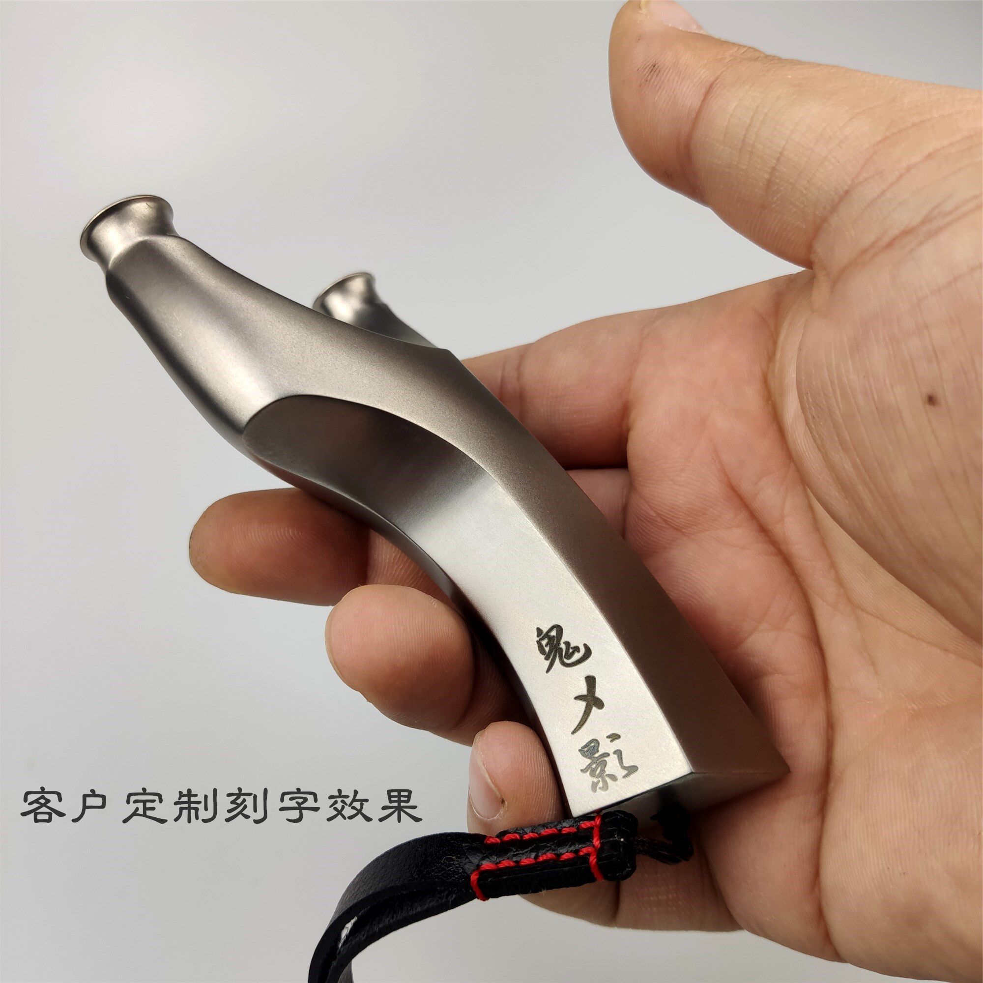 全钛合金天罡 一体数控倒角扁皮弓 反曲飞虎淮撑户外弹弓