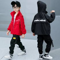 Boys suit spring dress 2022 new network red ocean in the spring and autumn of childhood trendy and hat - ha - ha - hat tide