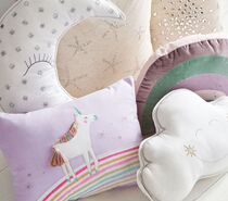 Spot)pottery barn kids imported pillow ins baby baby head up training soothing lying pillow