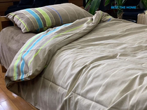 Foreign trade original single export to Japan cotton yarn woven bedding pillowcase duvet cover