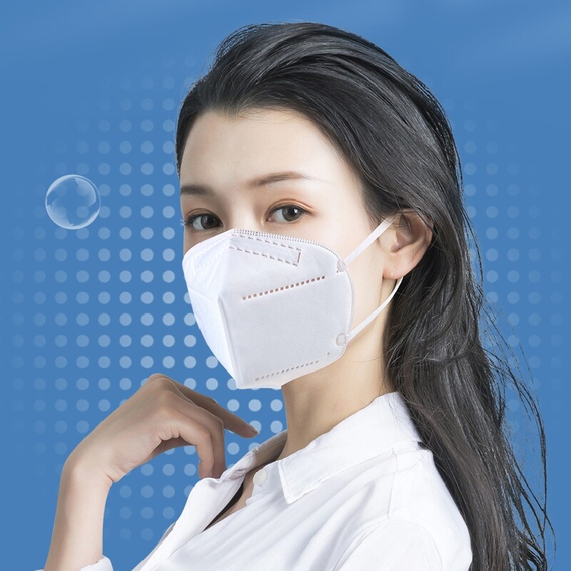 康溪五层过滤双层熔喷布防护口罩防病菌防护用口罩064.