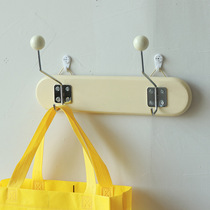 Fart ass Practical vintage Korean cloakhat folk nightclub Clothing Shop Dessert Solid Wood Lins Milk Oil Color Hook Decoration