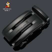 Scarecrow belt men without belt body automatic Buckle Head Joker leisure Youth student pants lead mens belt head